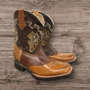 John Davis leather kids boots